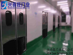 仓库不锈钢自由门